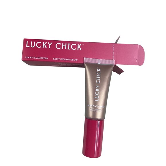 Lucky Chick Illuminizer Radiant Glow Fruit Infused Makeup highlight Cosmetic New - Picture 1 of 6